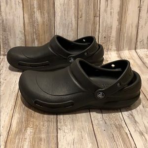 crocs bistro pro clog black